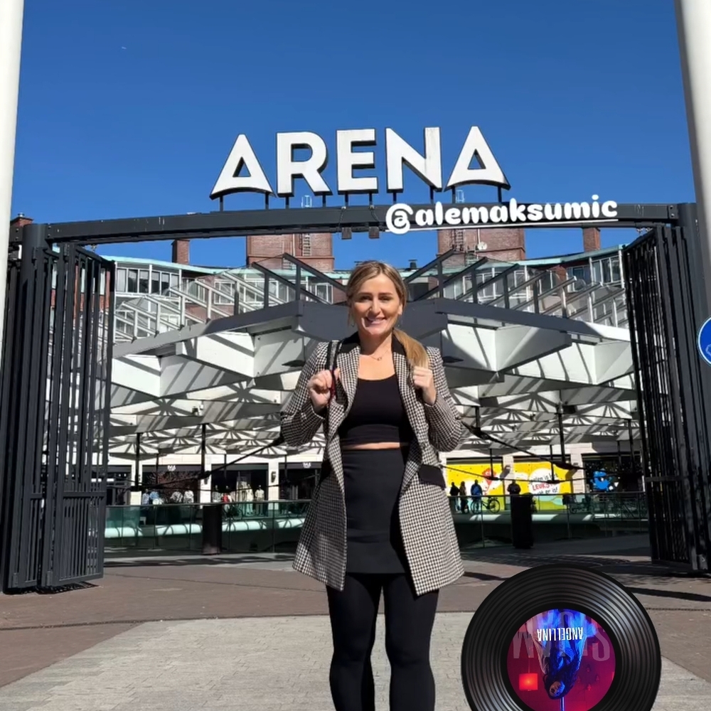 Karl Lagerfeld Black and White Checkered Blazer